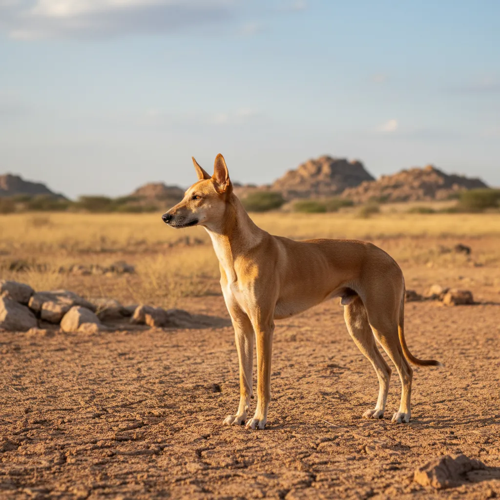 Banjara Hound, an illustrated specimen plate