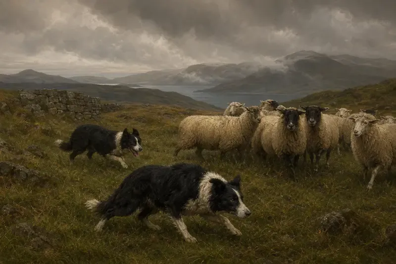 British Herding Collies