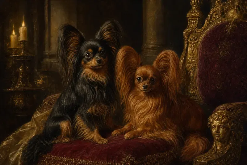 Continental Toy Spaniels
