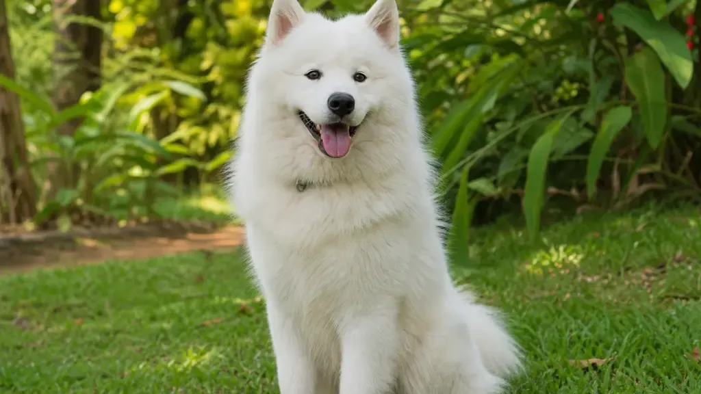 Samoyed, an illustrated specimen plate